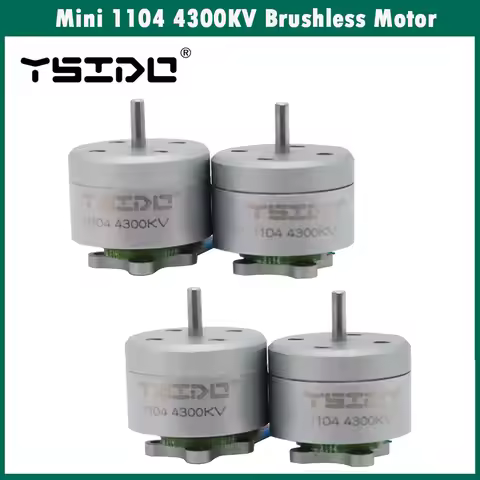 YSIDO Mini 1104 4300KV Brushless Motor for RC Aircraft Fixed Wing FPV Multicopter Drone Quadcopter R