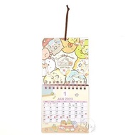 San-X Sumikko Gurashi 角落生物 港版 2023年 迷你 掛牆 年曆 座檯 兩用 月曆 日曆 桌曆 角落小夥伴 香港假期