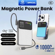 OUKU magsafe powerbank 10000mah original | 3c certified | fast charging | wireless powerbank | mini 