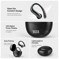K20 Earphones Bluetooth 5.4 Fast Connect Headphones Low Latency Smooth Headsets Strong Signal Reliab