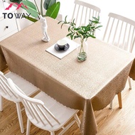 TOWAY-ผ้าปูโต๊ะกันน้ำ ผ้าปูโต๊ะป้องกันการลวก โต๊ะกาแฟสี่เหลี่ยม โต๊ะกาแฟผ้าปูโต๊ะ ผ้าคลุมโต๊ะ กันฝุ่นกันน้ำร้อน ทนต่อรอยขีดข่วน QY-T1
