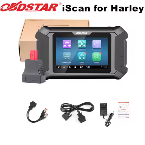 OBDSTAR iScan for Harley Motorcycle Diagnostic Tool and Key Programmer