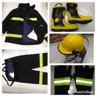Fireman suit complete set