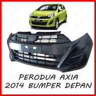 PERODUA AXIA 2014 G SPEC FRONT BUMPER / BUMPER DEPAN