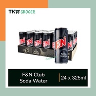 F&N Club Soda Water Carton (24 x 325ml)