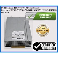 #READY STOCK# Dell Precision T5810 T7810 MT 685W Power Supply 0CT3V3 /0W4DTF/0K8CDY/0CYP9P/0KTMT8 (R
