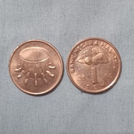 Uang Koin 1 Sen Malaysia 2005