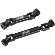 Suitable for TRX4M Defender Bronco 1/18 RC Off-Road Modified INJORA Axle Black Steel Front Rear Cent