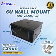 Minipro Rack Server 6U 600x450mm Wall Mount Rack
