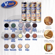 V-TECH 450GM RAINBOW SEAL SEALANT ACRYLIC SEALANT (14 COLOUR AVAILABLE) VT-224 VT224