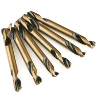 ATO High Speed Steel 4341 Double-Headed Drill Double-Headed Twisted Drill Stainless Steel Metal Dedi