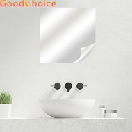 【Good】0.5*2M Mirror Wall Sticker Self Adhesive Mirror Sheets DIY Home Decor Removable
