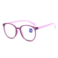 [จัดส่งในกทม]แว่นอ่านหนังสือ100°-400°แว่นตาคอมพิวเตอร์ แว่นกรองแสงป้องกันรังสี กรอบพลาสติก แว่นสายตา สายตายาว
