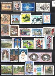 【流動郵幣世界】奧地利1997年~2000年43枚舊票