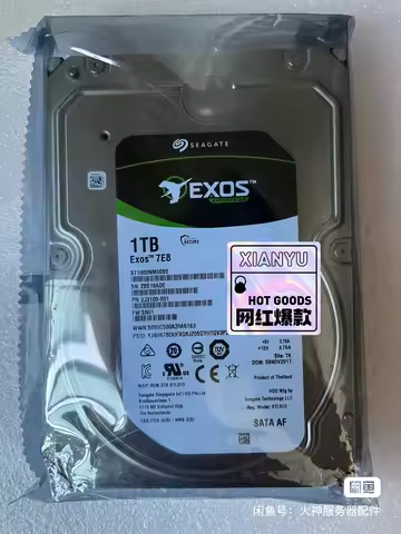 For EXOS 7E8 Seagate ST1000NM0055 Enterprise Capacity 1TB 7200RPM SATA 6.0 GB/S