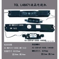 TCL L48C71 L48A71 TV Speaker 42-WDF317-XX0G Speaker 16 Euro 8W Set of 4