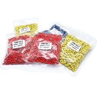 Đầu cos kim rỗng đồng thau - cos PIN đấu dây điện E0.5-08 E0.75-08 E1.0-10E15-10 E25-10 E4.0-09 E6.0