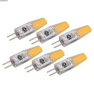 JUNMPER2R 6PCS G4 LED Bulb, 2W 180lm G4 Light Bulb, Easy 120V LED Bulb Table Lamp