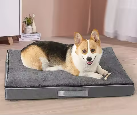 Pet mattress beds large dog bed self warming memory foam dog bed orthopedic