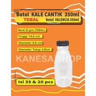 Beautiful Kale Bottle 350ml THICK Free Packing Box Valencia Bottle 350ml Plastic Bottle/