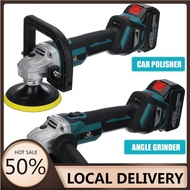 6 Speed Brushless Angle Grinder Car Polisher 22980 mAh 588VF Cordless Electric Angle Grinder Grindin