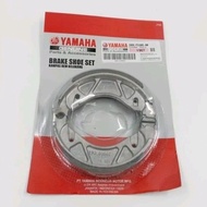 REAR BRAKE PADS DRUM 5MX AEROX 155 LEXI GEAR 125 FREEGO FAZZIO MIO NOUVO SOUL GT FINO X RIDE JUPITER