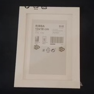 DeRIBBA Photo Frame, White, 13x18 cm