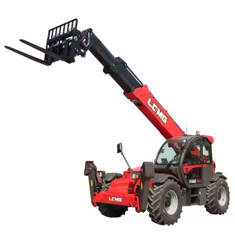 YG EURO5 Engine 4Ton Loader Telescopic Boom Loader Machine With Bucket 14m Telehandler Loader for Sa