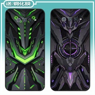 Compatible with Black Shark 5RS Phone Case 5G Tech Cool Soft Cover KSR-A0 Full Lens Protection Black