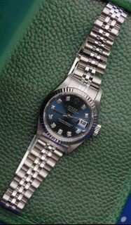 👑[現貨]🔥🔥Rolex Datejust 勞力士日誌系列 79174 蓝面鑽 表徑26mm 自動機械 ✅有出世纸证书2005年 ✅狀態一流  rolex/rolex submariner/rolex