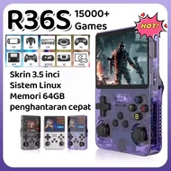 【Limited time gift】R36S Handheld Game Console, 3.5 Inch Retro Video Game, Built-in Rechargeable Batt