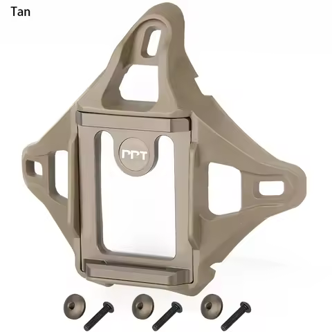 Hunting accessories 3-Hole Skeleton NVG Mount Shroud for ACH/MICH/OPS-Core Fast/Crye AirFrame Helmet