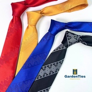 TIE SONGKET - Black Blue Red Gold
