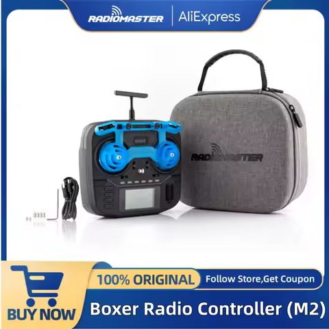 RadioMaster Boxer Radio Controller (M2) CC2500 / 4in1 / ELRS Dual-Band Dual 1W Gemini Xrossband Expr