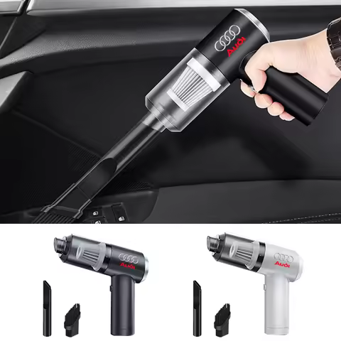 9000PA Car Vacuum Cleaner Portable Wireless Cleaner For Audi A1 A3 8L 8V 8P A4 B5 B6 B7 B8 B9 A5 A6 