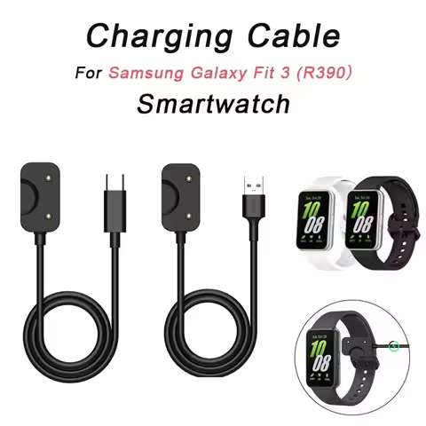 Suitable for Samsung Galaxy Watch Fit 3 SM-R390 Magnetic USB Smart Watch Charger Fast Charger Replac