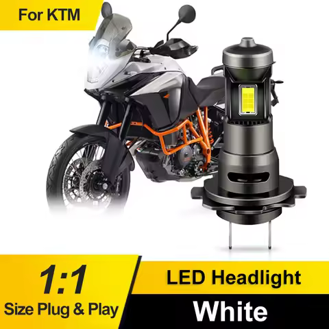 1/2PCS H7 For KTM 1290 Super Duke R 2014 2015 2016 2017 2018 2019 1090 Adventure 2017-2019 Led Bulb 