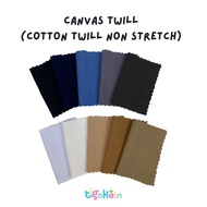 0.5 Meter Canvas Twill Fabric Twill Canvas Material/Cotton Twill Canvas Fabric