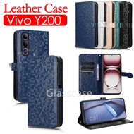 Casing For Vivo Y200 Y100 Y19s Y17s Y 200 Y 100 Y 19s Y 17s VivoY200 VivoY19s Y19 s Flip Leather Pho