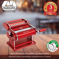 MARCATO Atlas 150 Red Design Pasta Machine สีแดง เครื่องรีดแป้งและตัดเส้นพาสต้า บะหมี่ ทำเส้นพาสต้า