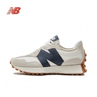 [กล่องเดิม] new Balance 327 running shoes mens and womens sports and leisure shoes - เทา ขาว น้ำเงิน - สไตล์เดียวกับห้าง