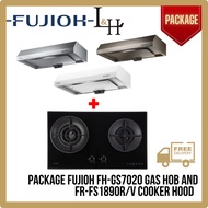 [BUNDLE] FUJIOH FH-GS7020 Gas Hob 78cm and FR-FS1890R/V Slim Cooker Hood 89cm