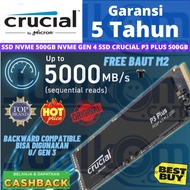 SSD NVME 500GB NVME GEN 4 SSD CRUCIAL P3 PLUS 500GB