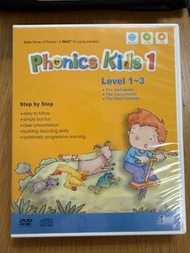 Phonics Kids 1 兒童英語學習DVD，level 1-3