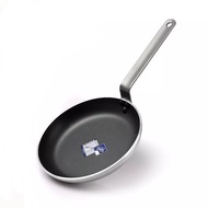 Steak Pot Flat Frying Pan Non-Stick Pan Commercial Frying Pan Fish Frying Pan Pancake Maker Iron Handle Frying Pan Raw F