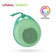 VIVAN X ROBOT TWS Mini Speaker Bluetooth 5.1 Portable RB10 With RGB - Garansi 1 Tahun