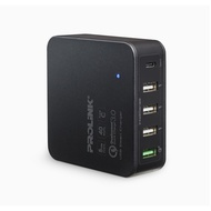 PDC54001 40W USB Charger | 5-Port Fast Charger w IntelliSense | 1 USB-C + 4 USB-A for Multi-Device