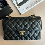 ::CHANEL:: CF23 COCO 23 黑金釦