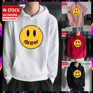 ⚡Ready Stock⚡ Drew Hoodie Man Long Sleeve Hoodie Viral Lelaki Hoodie Women Baju Hoodie Lelaki Men Cl