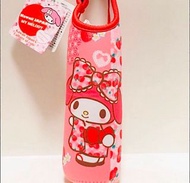 🍓 My Melody Kawaii Japan 草莓和服造形附扣子海綿物料保温水樽袋( Thermos Bottle / Bottle Bag / Strawberry / Pink / Porta
